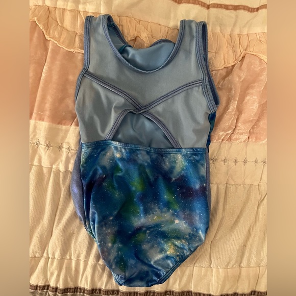 More Than Magic Shirts & Tops Blue Gymnastics Leotard Poshmark